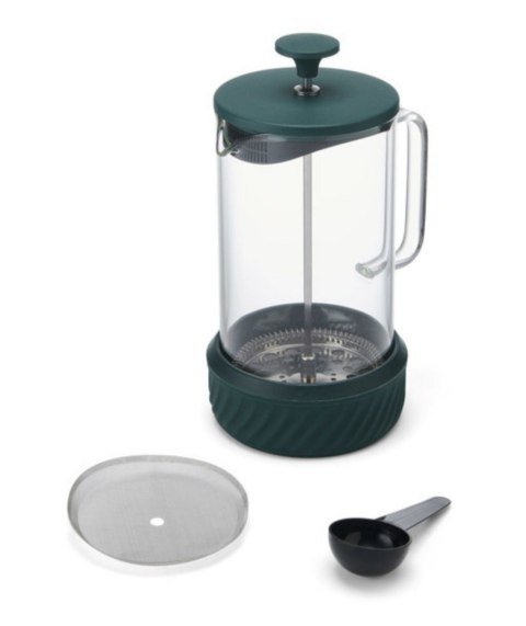 Zaparzacz do Kawy Typu French Press La Cafetiere Zero, kolor Zielony, 1 litr