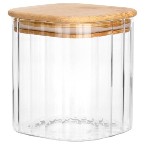 VILDE 229251 – szklany pojemnik z bambusową pokrywką, 750 ml
