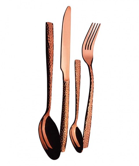 Berlinger Haus BH-2617 - komplet sztućców 24 elementy dla 6 osób, Rose Gold