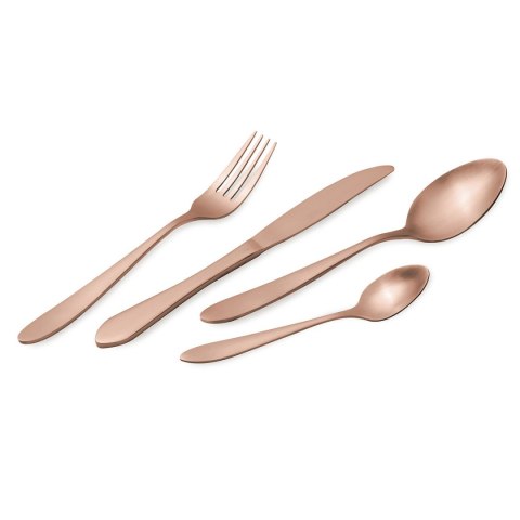 Berlinger Haus BH-3076 - komplet sztućców 24 elementy, satyna Rose Gold