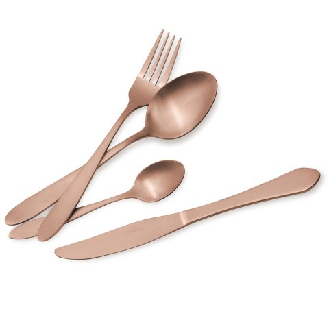 Berlinger Haus BH-3076 - komplet sztućców 24 elementy, satyna Rose Gold