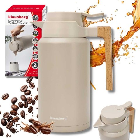 KLAUSBERG KB-9014 - dzbanek termiczny, 2 l