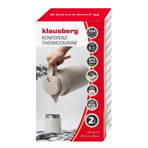 KLAUSBERG KB-9014 - dzbanek termiczny, 2 l