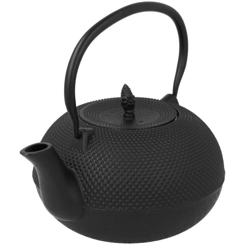 BRUNBESTE 2489 – żeliwny dzbanek z filtrem i podgrzewaczem, 850 ml