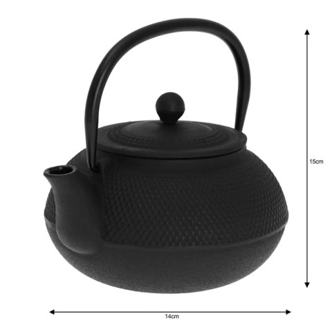 KINGHOFF KH-3331 - żeliwny dzbanek z filtrem, 850 ml