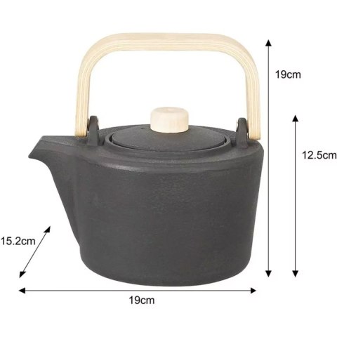 KINGHOFF KH-1845 - imbryk żeliwny 1,3 l z filtrem