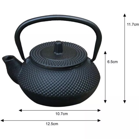 KINGHOFF KH-1817 - żeliwny dzbanek z filtrem, 300 ml