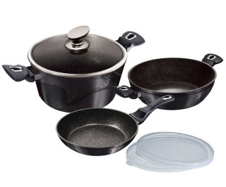 Berlinger Haus BH-6905 CARBON PRO – zestaw garnków i patelni