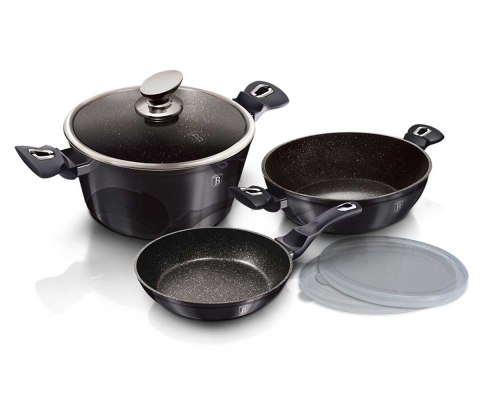 Berlinger Haus BH-6905 CARBON PRO – zestaw garnków i patelni