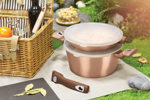 Berlinger Haus BH-7051 ROSE GOLD – zestaw garnków i patelni