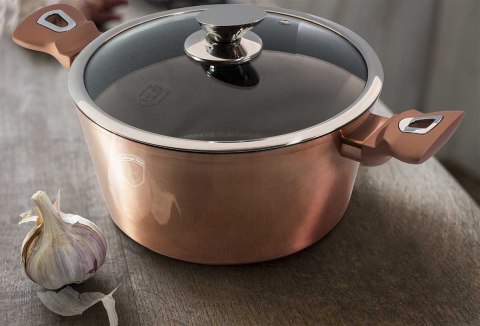 Berlinger Haus BH-7047 ROSE GOLD — zestaw garnków i patelni z pokrywkami