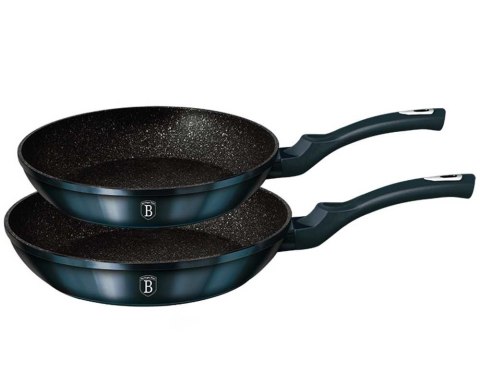 Berlinger Haus BH-1883 AQUAMARINE — zestaw 2 patelni, 22 i 26 cm
