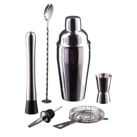 Berlinger Haus BH-8546 BLACK SILVER — zestaw 6 przyborów barmańskich