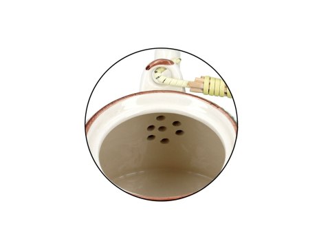 HANIPOL Santai — ceramiczny dzbanek z zaparzaczem w kwiaty, 800 ml