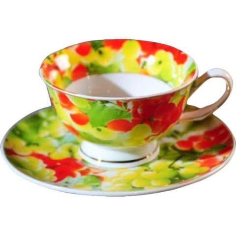 Komplet porcelanowy do podawania kawy