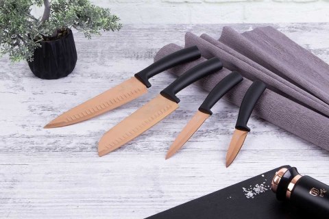 Berlinger Haus BLACK ROSE BH-2385 – zestaw 4 noży kuchennych
