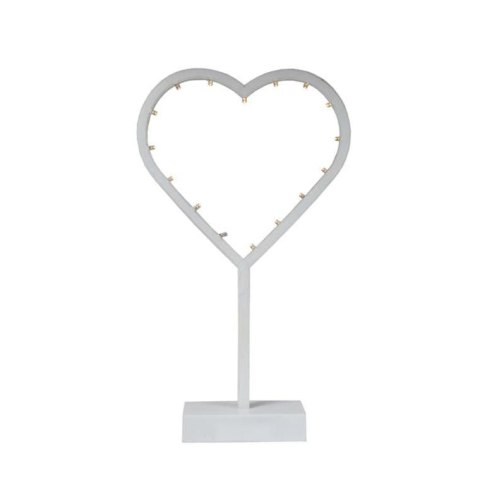 Dekoracja świetlna Serce z 20 LED, 38 cm