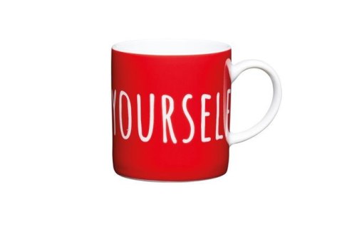 KitchenCraft Espresso Yourself — filiżanka porcelanowa do espresso 80 ml