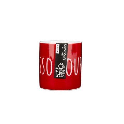 KitchenCraft Espresso Yourself — filiżanka porcelanowa do espresso 80 ml