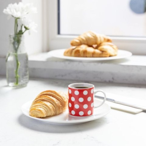 KitchenCraft Czerwone Kropki — filiżanka do espresso 80 ml