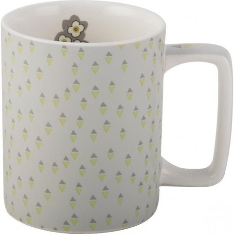 Katie Alice Pretty — kubek kamionkowy 350 ml, jasnoszary