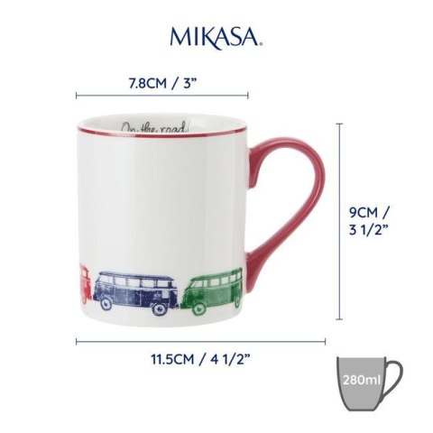Mikasa Campery — kubek porcelanowy 280 ml