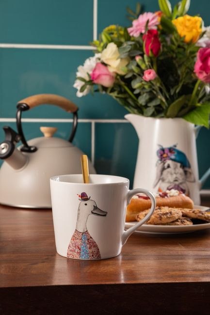 Mikasa Tipperleyhill Kaczka — kubek porcelanowy 380 ml